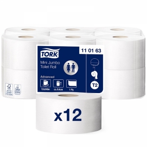 Tork papier toaletowy mini jumbo 110163